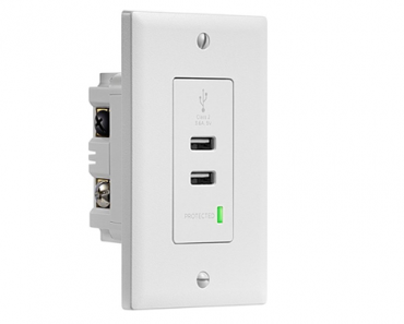 Insignia In-wall 3.6A Surge Protected USB Hub – Just $9.99! Was $39.99!