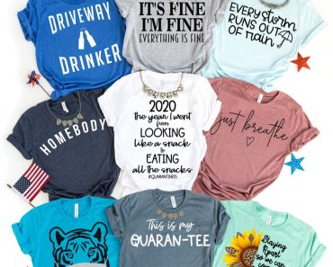 Funny Quarantine Tees – Only $17.99!