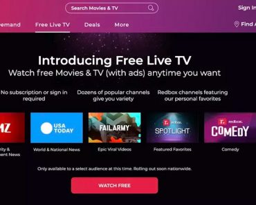 FREE Stream Live TV & Movies from Redbox!