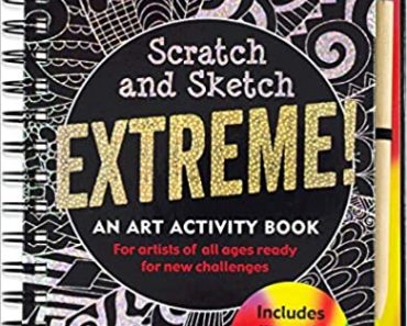Scratch & Sketch Extreme Trace Along Spiral Bound Book Only $11.79!