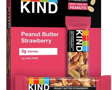 Peanut Butter & Strawberry KIND Bars 12-pk Only $7.49!