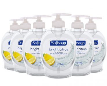 Softsoap Liquid Hand Soap, Bright Citrus – 7.5 fluid ounce (Pack of 6) – Only $5.88!