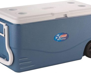 Coleman 100-Quart Xtreme 5-Day Heavy-Duty Cooler with Wheels Just $56.28!