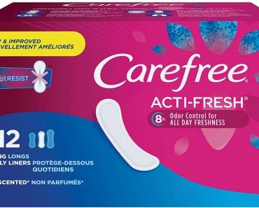 Carefree Acti-Fresh Body Shaped Panty Liners (112 Count) – Only $5!