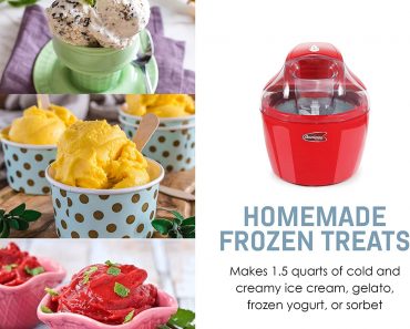 Maxi Matic Ice Cream Maker Only $29.99!