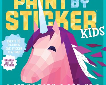 Paint by Sticker Kids: Unicorns & Magic Book – Only $6.38!