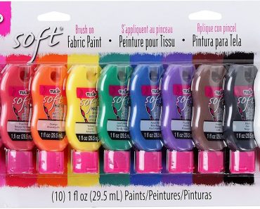 Tulip Soft Fabric Paint Kits (10 Pack) – Only $11.73!