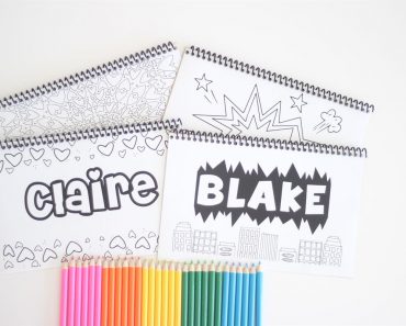 Personalized Coloring Books – Only $9.99!