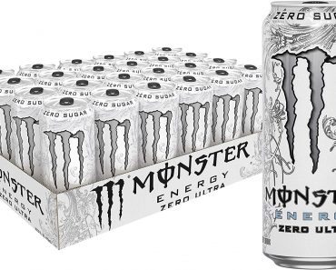 Monster Energy Zero Ultra, Sugar Free Energy Drink (16 oz) 24-pack Just $25.64!