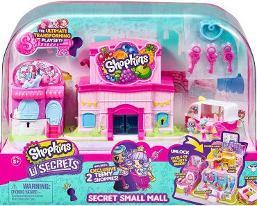 Shopkins Lil’ Secrets Secret Small Mall Multi Level Playset – Only $14.24!