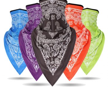 Facecover / Scarf with Earloops Only $8.99 Shipped!