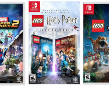 Nintendo Switch LEGO Games Just $19.99! Plus, FREE LEGO Steelbook Case When You Buy Two!