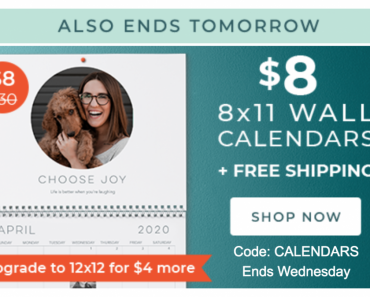 Shutterfly: $8.00 8×11 Wall Calendars Plus FREE Shipping! (Reg. $30.00)
