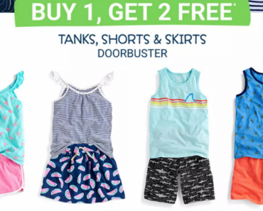 Osh Kosh B’Gosh: Buy 1 Get 2 FREE Tanks, Shorts & Skirts!