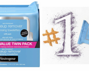 Neutrogena Makeup Remover Cleansing Towelettes 2-Pack $8.52 Shipped!