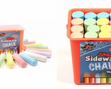 Regal Games Chalk City – 20 Piece Jumbo Washable Sidewalk Chalk $12.99!