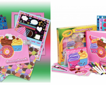 Crayola Scrapbook Activity Craft Kit, Mess Free Journal Set for Kids $14.95!