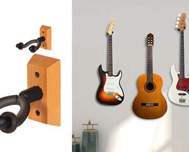 Guitar or Ukulele Wall Mount Hanger 4-Pack – Just $16.99!