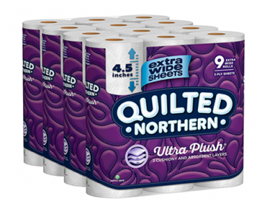 Quilted Northern Ultra Plush Toilet Paper – 48 Double Rolls – 4 Pack of 12 Rolls – Just $40.38!