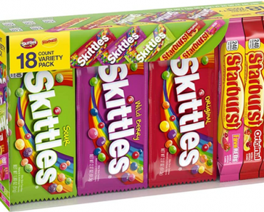 Skittles Full Size Candy Variety Mix Box – 18 Count – Just $11.98!