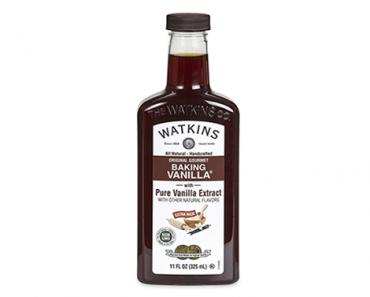 Watkins All Natural Original Gourmet Baking Vanilla – 11 oz. Bottle – Just $9.63!