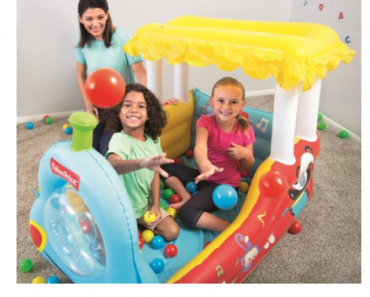 Fisher-Price Helicopter Or Train Ball Pit Only $14.99! (Reg. $29)