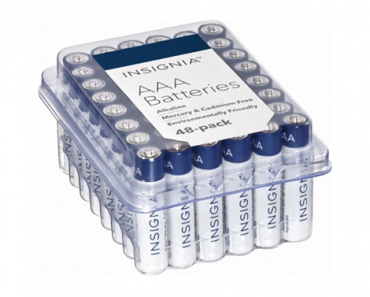 Insignia AAA Batteries 48-Pack – Just $14.99!