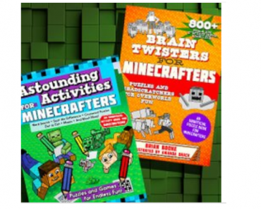 Educational Activity Books Start at Only $4.98! Stock up on Screen-Free Activities!