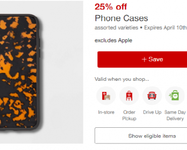 Target: Take an Extra 25% off Phone Cases! Today Only!