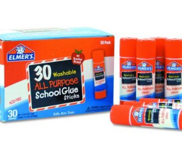 Elmer’s All Purpose School Glue Sticks (30 Count) – Only $5.82!