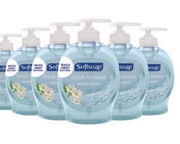 Softsoap Liquid Hand Soap, Fresh Breeze (Pack of 6) – Only $5.88!