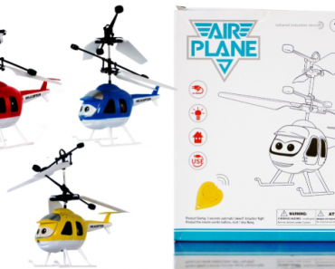 Hand-Controlled Flying Helicopter Only $8.99 Shipped!