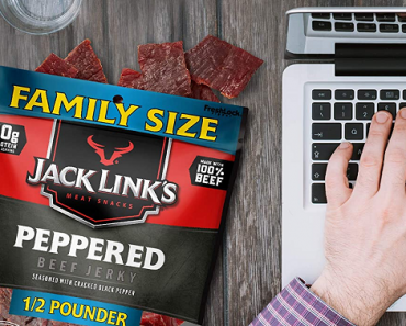 Jack Link’s Beef Jerky (Peppered) 1/2 Pounder Bag Only $9.97 Shipped!