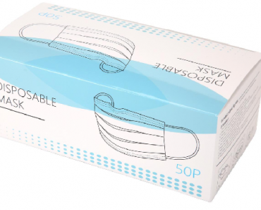 HURRY! Disposable Protective Mask (50 Piece Box) Only $29.99 Shipped!
