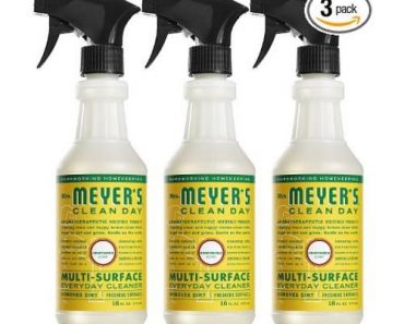 Mrs. Meyer’s Multi-Surface Everyday Cleaner & Dish Soap, Honeysuckle, 16 Fluid Ounce (Pack of 3) – $11.97!
