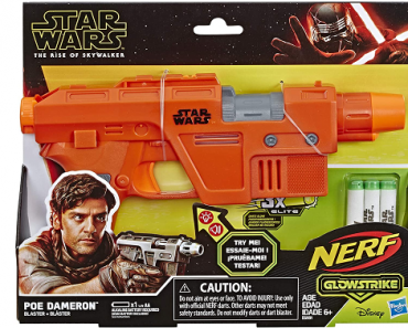 Star Wars Nerf Poe Dameron Blaster (With Glow-in-the-Dark Darts) Just $9.99!