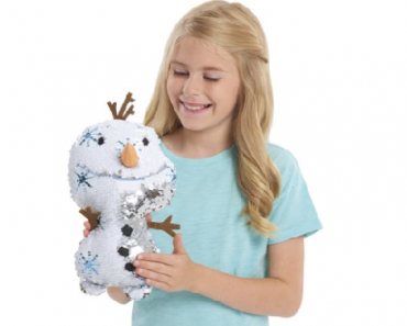 Disney Frozen 2 Reversible Sequins Large Plush Olaf Only $4.99! (Reg. $10)