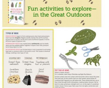 Exploring Nature Activity Book for Kids: 50 Creative Projects to Spark Curiosity in the Outdoors – Only $9.20!