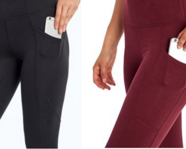 Marika Women’s Pocket Leggings Only $16.99! Lots of Colors to Choose From!