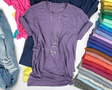 Soft Longer Length Tees Just $7.99 Each!