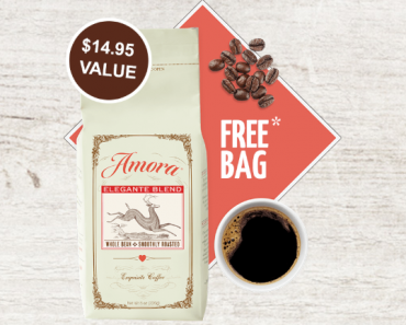 Get a FREE Bag of Amora Coffee!