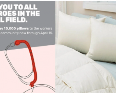Free Mattress Firm Pillow for Healthcare Workers!