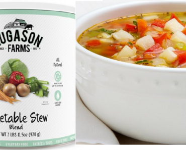 Augason Farms Vegetable Stew Blend 2 lbs .5 oz No. 10 Can Only $19.99! (Reg. $25) 25 Year Shelf Life!
