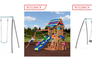 Walmart: Tons of Swing Sets On Rollback! Fun At-Home Activity!