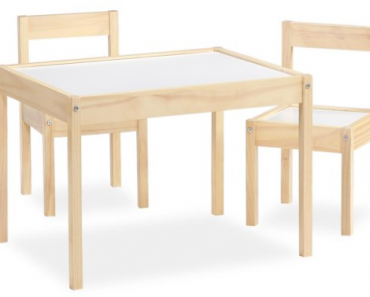 Baby Relax Hunter 3-Piece Kiddy Table & Chair Set Only $36.38 Shipped! (Reg. $69)