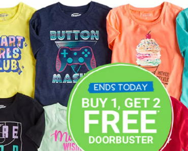 Osh Kosh: Buy 1, Get 2 for FREE! That’s Only $4 per Tee!