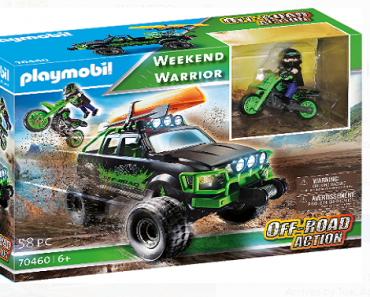 PLAYMOBIL Weekend Warrior Off-Road Action Truck Only $24.86!! (Reg. $35)