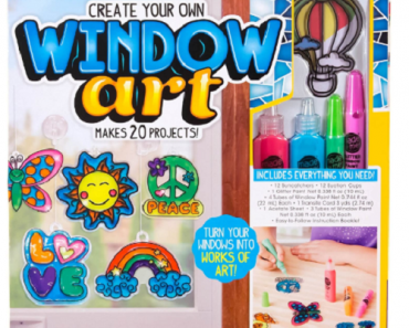 Create Your Own Window Art Set Only $10.97!! (Reg. $20)