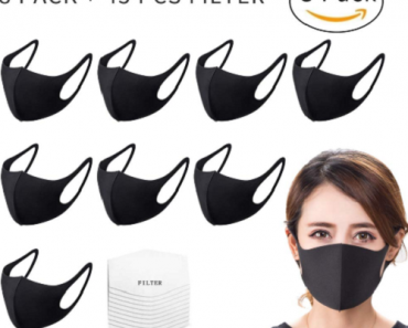 Protective Face Shield Unisex Face Masks – 8 Pack Only $35.99 Shipped!!