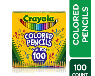 Crayola 100 Count Colored Pencils Set Only $14.99!! (Reg. $21.99)
